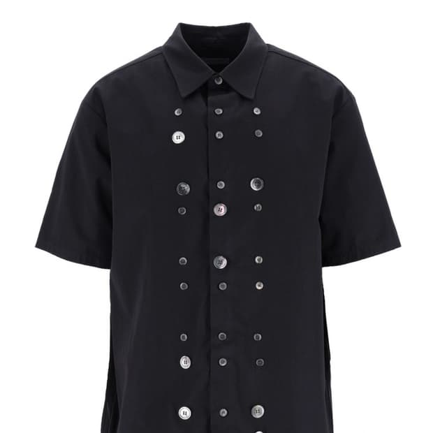 [1] Yosuk Bless me button shirts(Black)