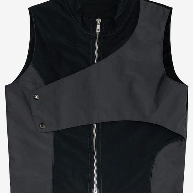 플레이업 E97 Layered Flap Vest(FU-039_Black)
