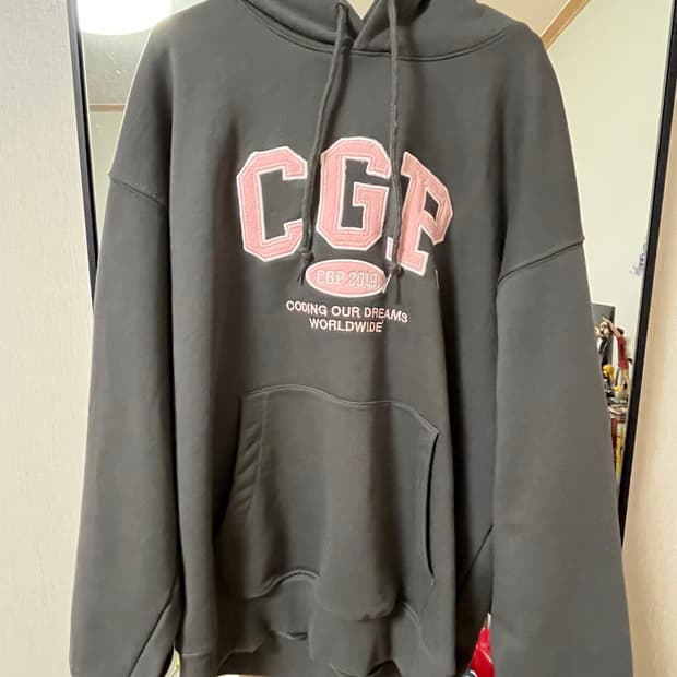 코드그라피 후드티