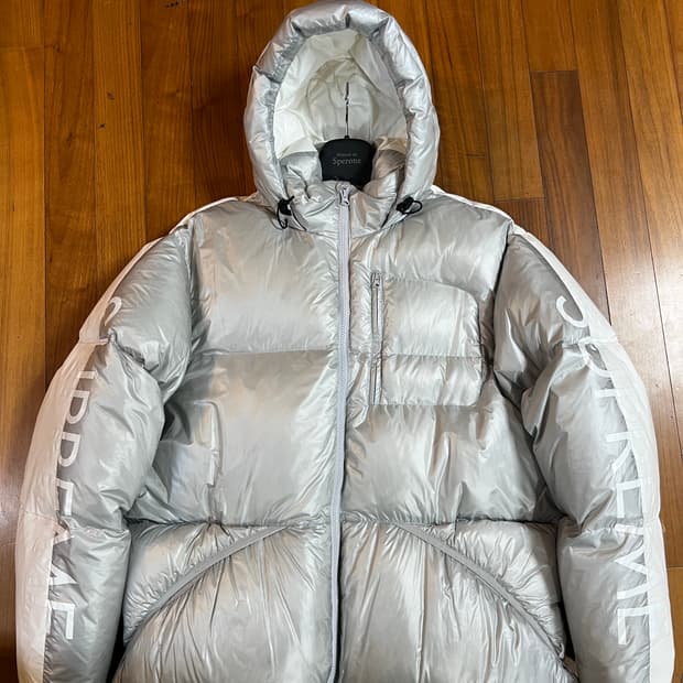 슈프림 퍼텍스 덕다운 패딩