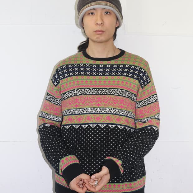 라드 뮤지션 17AW 자카드 니트