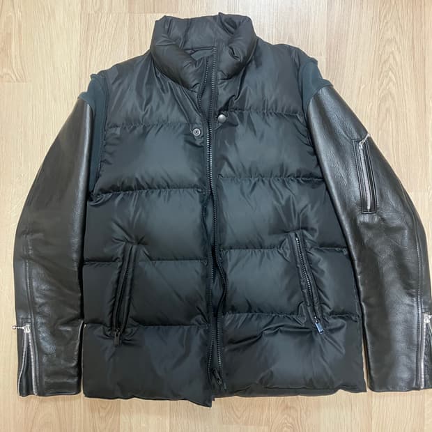 언더커버 가죽 패딩 2사이즈