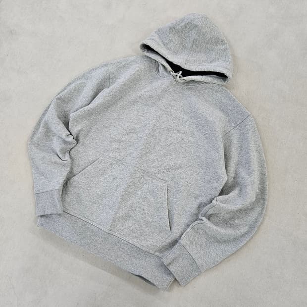 [M] 챔피온 어센틱 그레이 기모 후드티 0121Y1