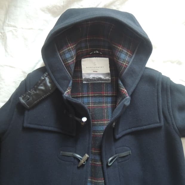 몽고메리 네이비 더플코트 classic 40