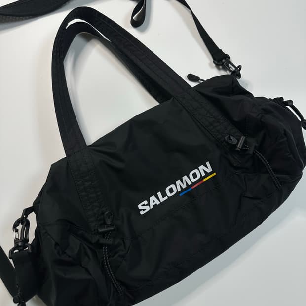 살로몬 포쉬 더플백 블랙
