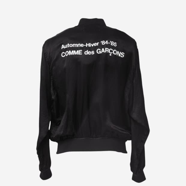 CDG 84-85 스태프 블루종 블랙 XXL