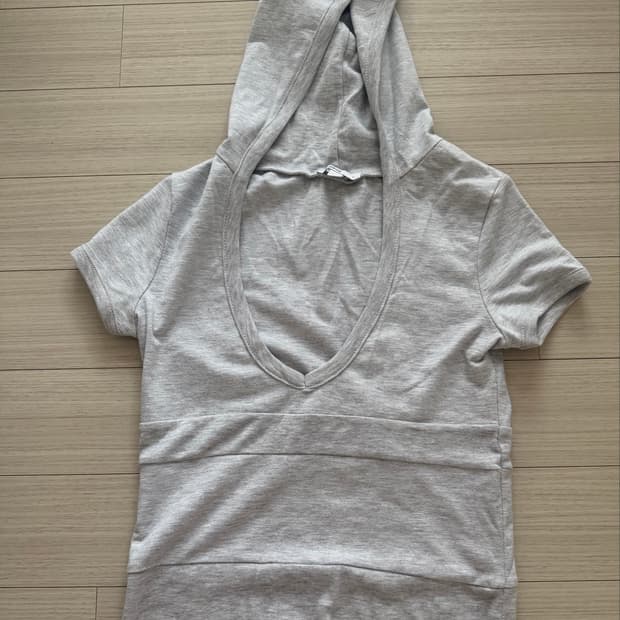Subdued 섭듀드 후디 그레이 반팔