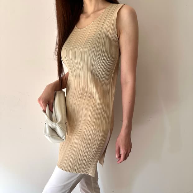 이세이미야케 플리츠플리즈 issey miyake 숏원피스
