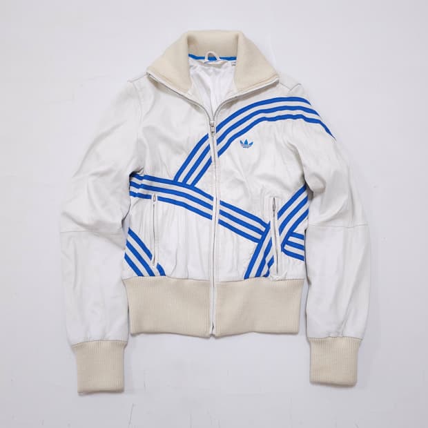 아디다스 쉽스킨 레더 져지 트랙탑