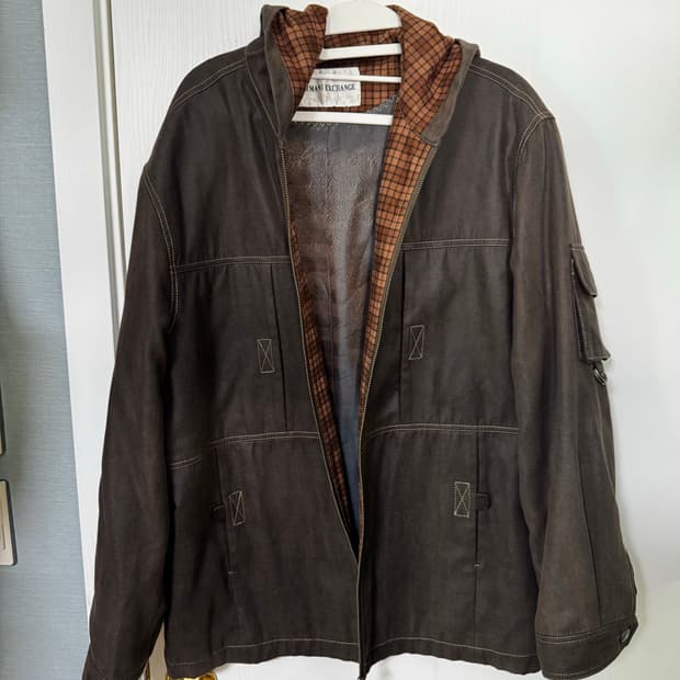 아르마니 익스체인지 후드 자켓 XL