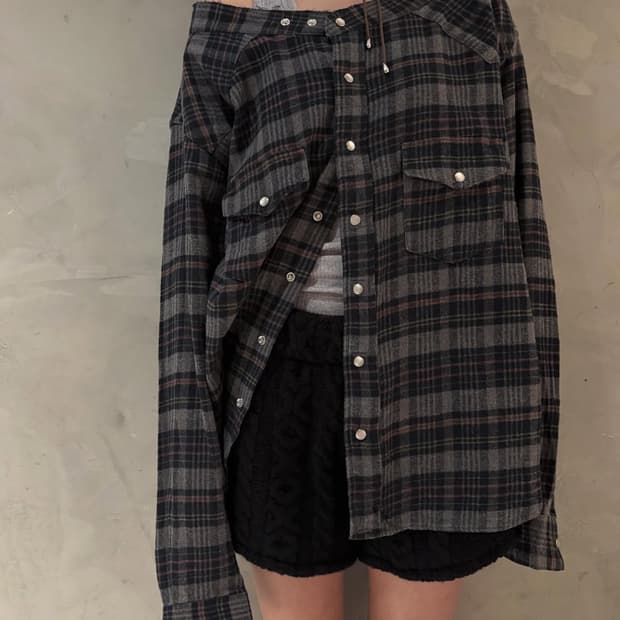 TanC WESTERN SHIRTS SKIRT