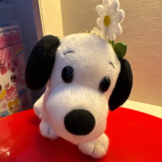 스누피 초기모델 인형키링