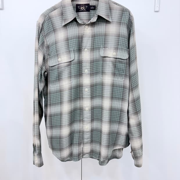 더블알엘 여성 체크 셔츠 3