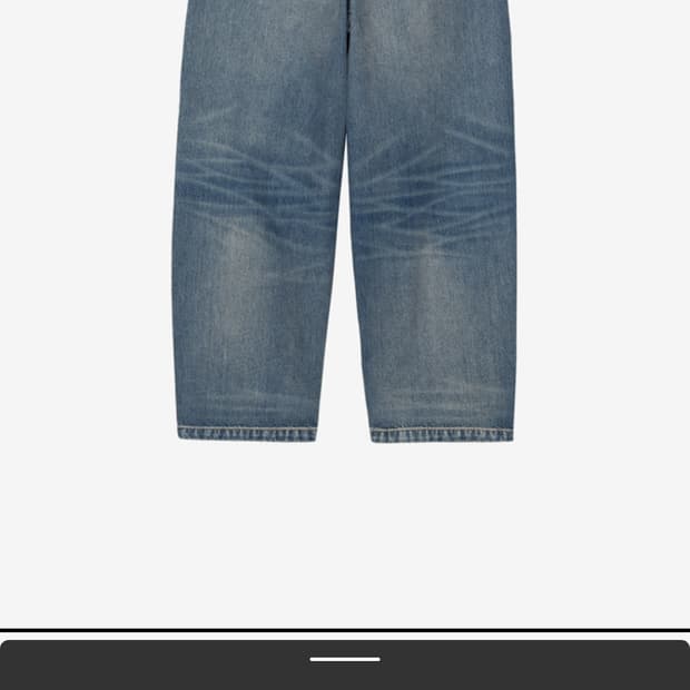 칼하트wip 브랜든 팬츠 스미스블루 원유즈드 워시 M