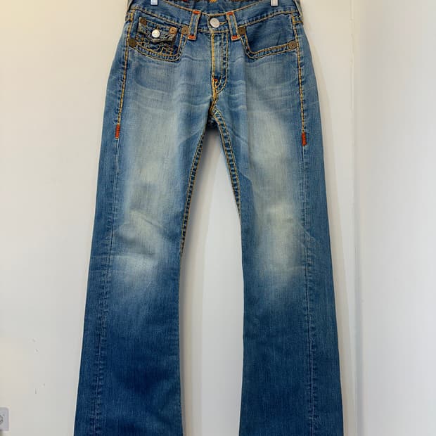 33)트루릴리전 USA 중청 세미 부츠컷