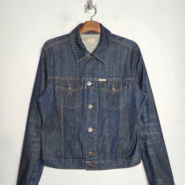 캘빈클라인 빈티지 데님 자켓