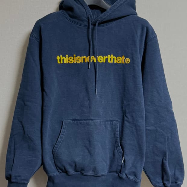 [XL] 디스이즈네버댓 네이비 후드티