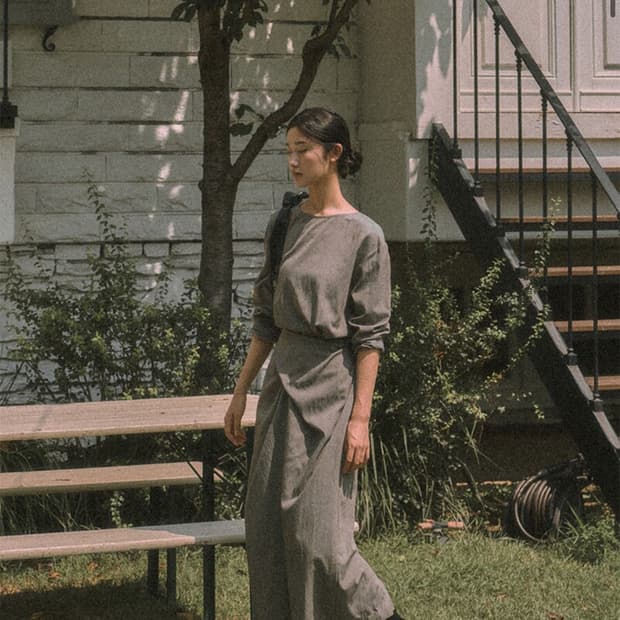 세이지먼트 Strap dress 