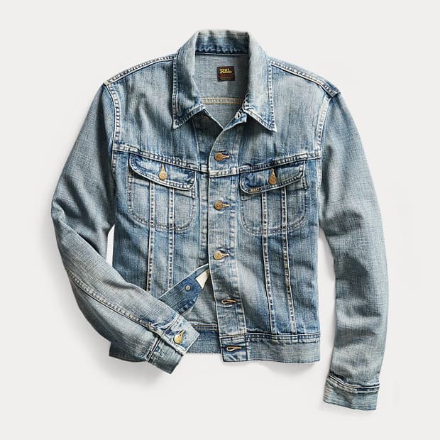 RRL 인디고 데님 자켓