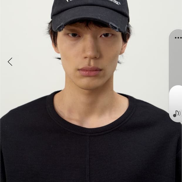 ETCE New Vision 볼캡 블랙 L [새상품]