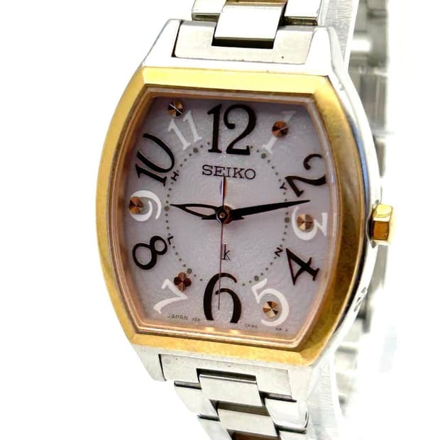 세이코 루키아 토노형 전파 솔라 메탈 시계