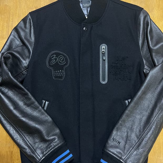 NSW 스투시 30주년 카우레더 자켓