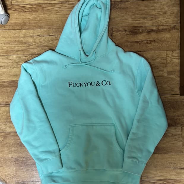 Fuckyou&Co 후드티 M사이즈