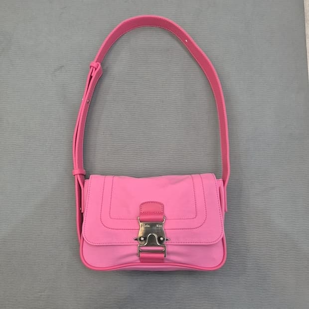 마뗑킴 크리스프 미니 버클백 핑크