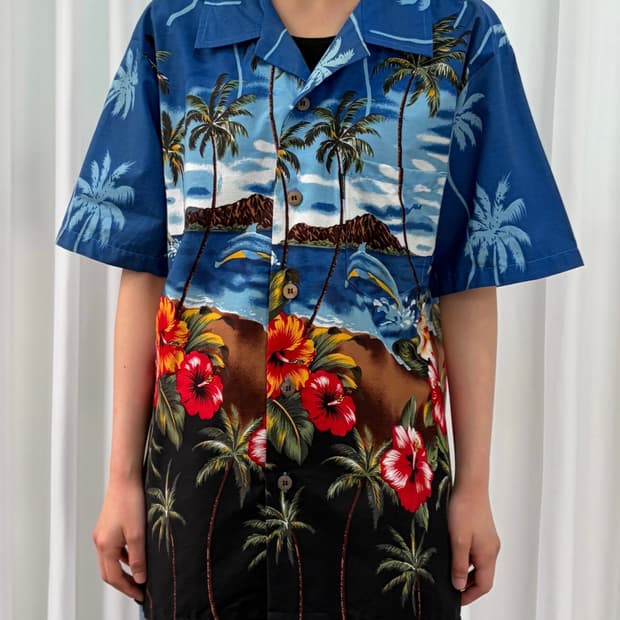 [S]Palmwave USA 하와이안 셔츠