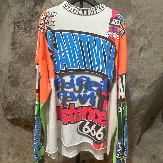 세인트마이클 모토크로스 롱슬리브 티