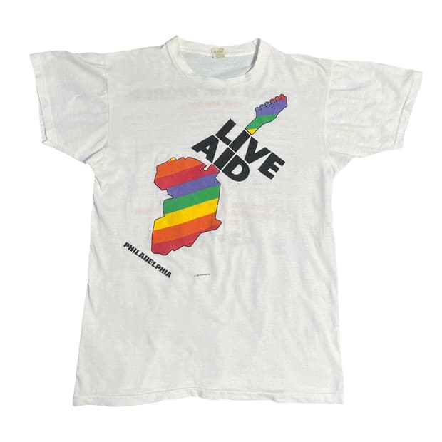 80s Live Aid t shirt