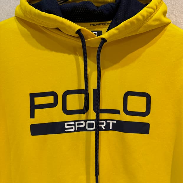 POLO SPORT YELLOW 후디