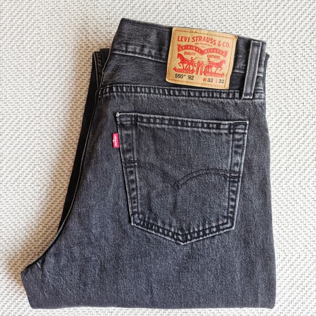 리바이스 550 '92 릴랙스드 테이퍼핏 32
