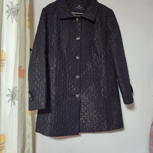 샬롬 다이아 퀼팅 중년 여성 코트 F(66~77)