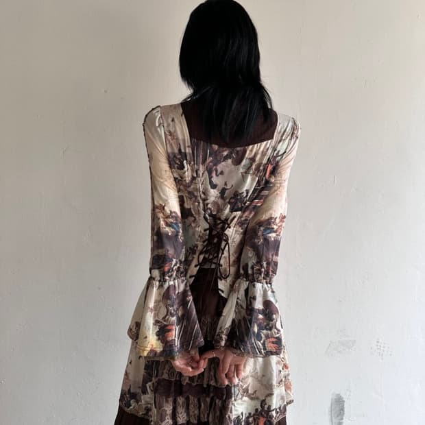 Ozz Croce 오즈온 코르셋 드레스 원피스