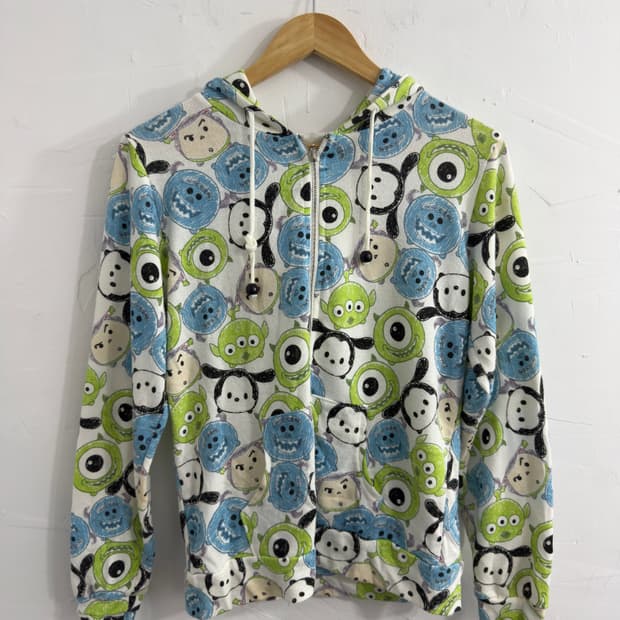 disney monster hood zipup