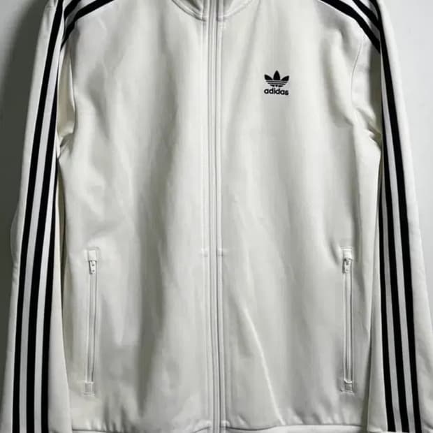 아이다스 베켄바우어 져지 화이트 트랙탑