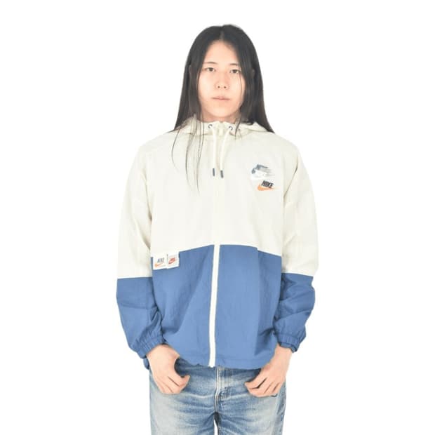  나이키 더블 스우시 빅사이즈 바람막이 윈드브레이커 자켓 N0093
