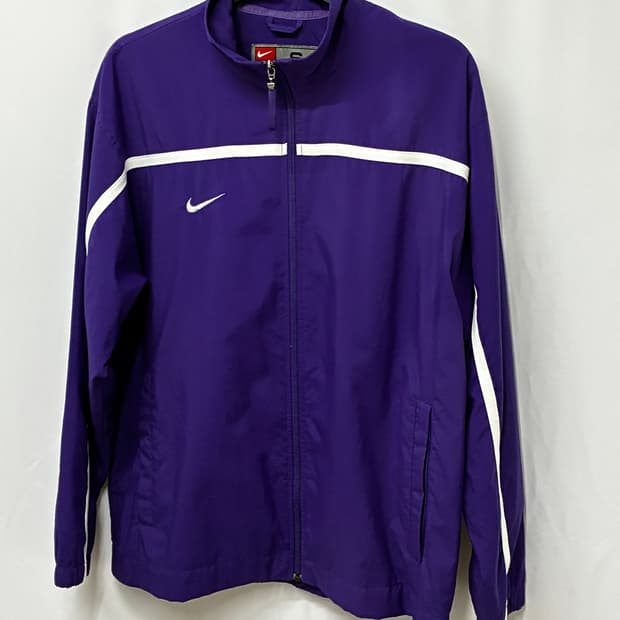 00s NIKE TEAM 빈티지 퍼플 트랙 자켓