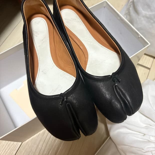마르지엘라 타비 플랫슈즈 38