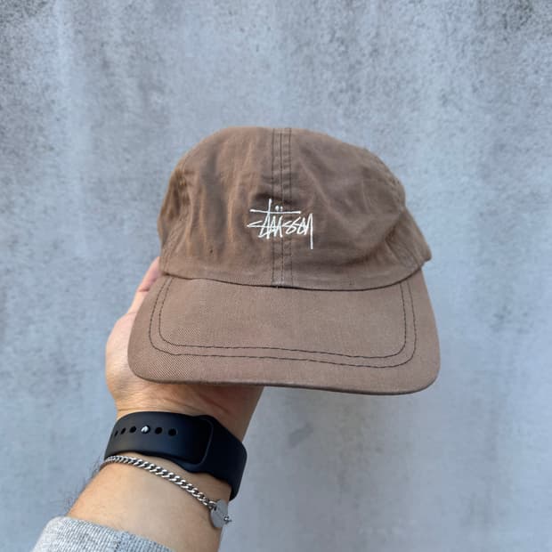 90s 스투시 Script Logo 볼캡