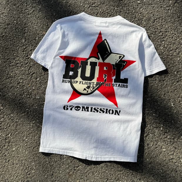 67 mission 그래픽 반팔티셔츠