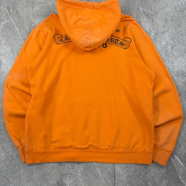 Chrome Hearts x Off white Logo Hoodie   