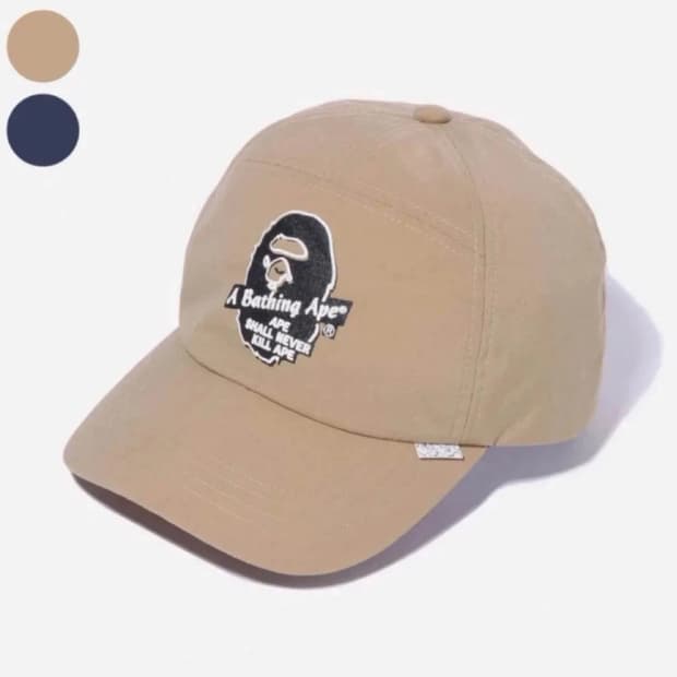 베이프 모자 베이싱 에이프 패널캡 볼캡 BAPE