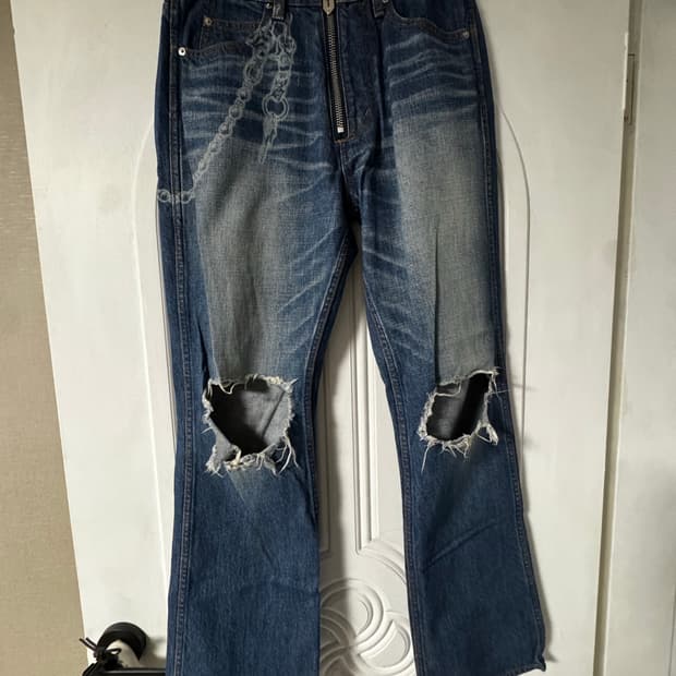 마수 masu washed denim 데님 팬츠