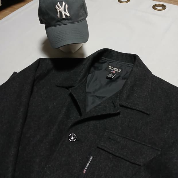 polo 폴로진스 랄프로렌 모직 자켓 오버핏 겨울 가을 코트