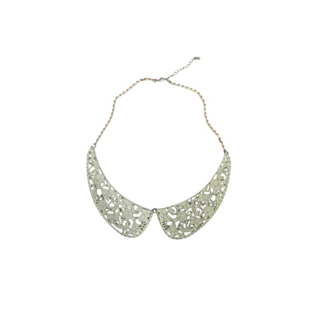 3D Floral Lace Collar Necklace