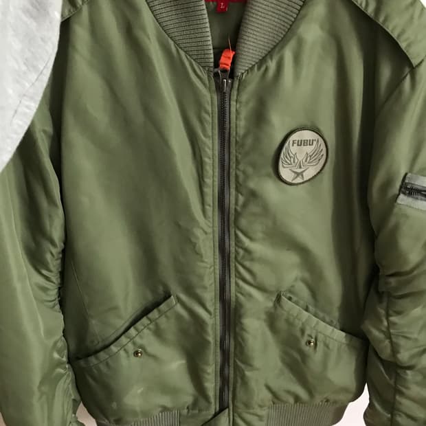 FUBU 빈티지 항공점퍼자켓카키