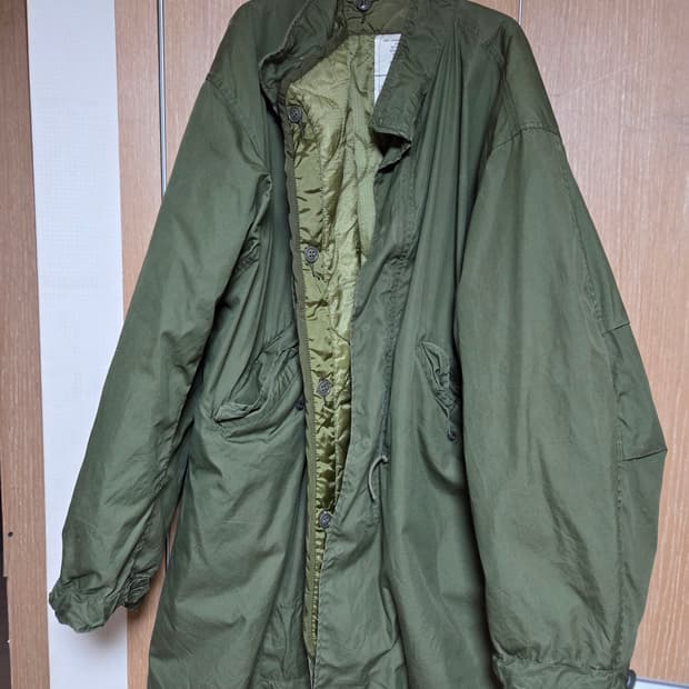 M65 피쉬테일파카 m사이즈 체감 105