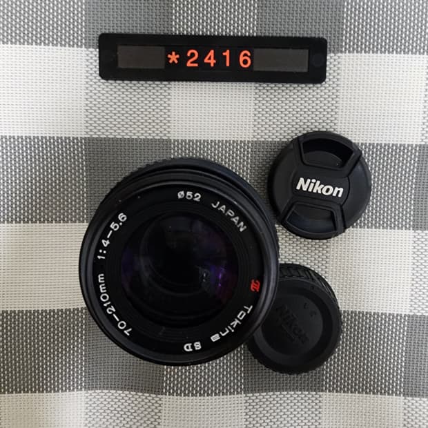 니콘 마운트 토키나 70-210mm 줌렌즈 1대 4.5